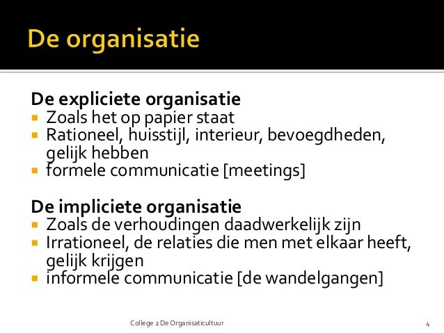 formele communicatie formele communicatie